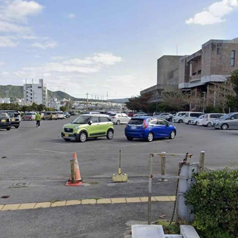 石川庁舎駐車場の夜間開放